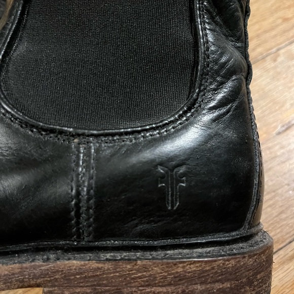 Frye Black Leather Booties - Picture 3 of 8